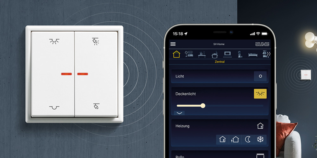 KNX RF Taster bei Elektro- Anlagen- Service GmbH in Lutherstadt Wittenberg